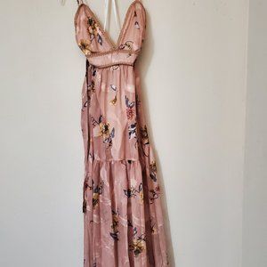 Blush floral sundress